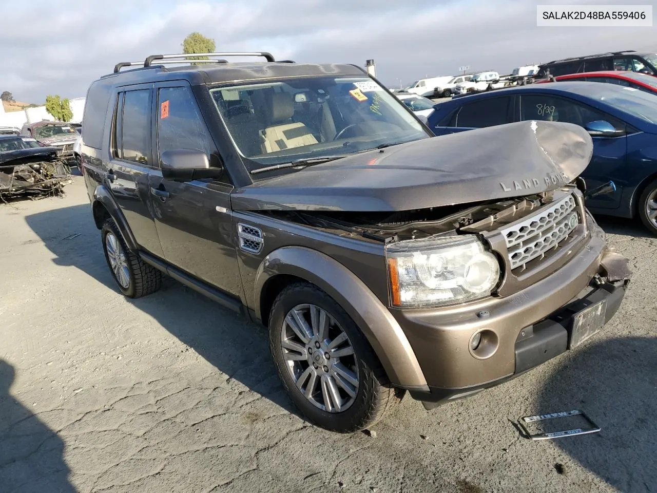 2011 Land Rover Lr4 Hse Luxury VIN: SALAK2D48BA559406 Lot: 69724044