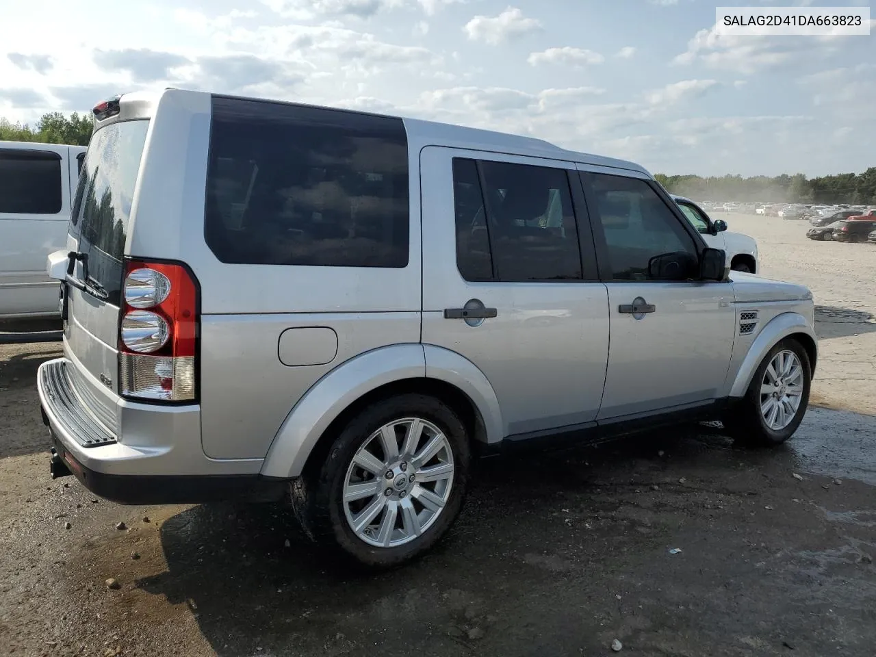 2013 Land Rover Lr4 Hse VIN: SALAG2D41DA663823 Lot: 69772884