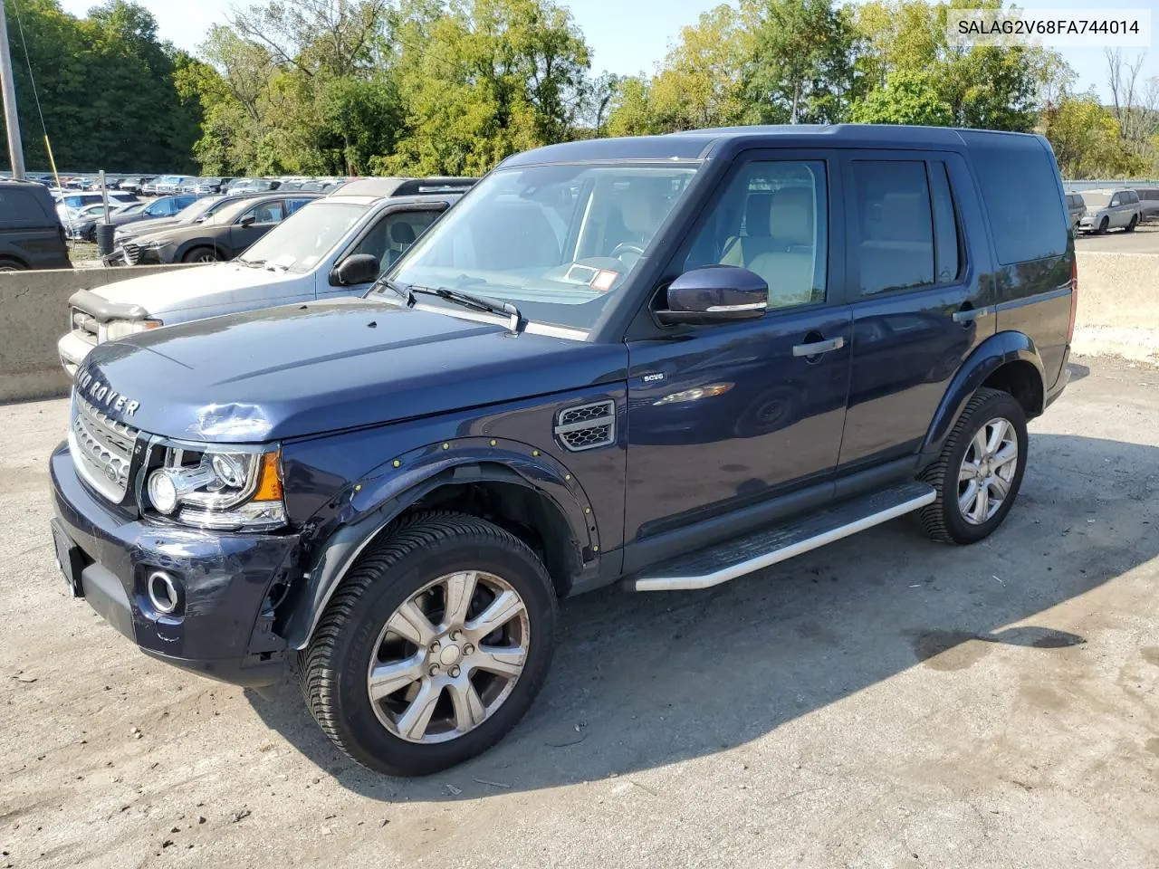 SALAG2V68FA744014 2015 Land Rover Lr4 Hse