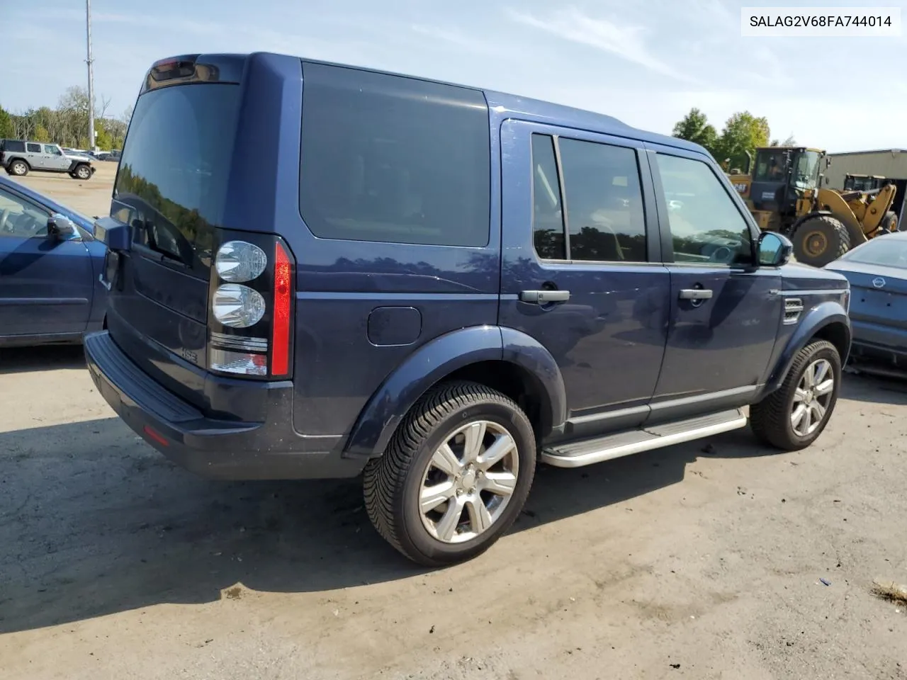 SALAG2V68FA744014 2015 Land Rover Lr4 Hse