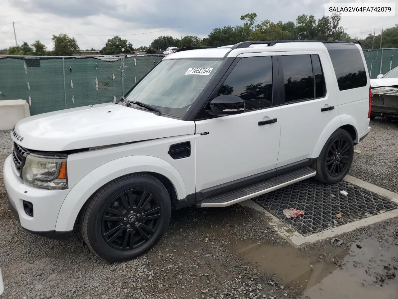 2015 Land Rover Lr4 Hse VIN: SALAG2V64FA742079 Lot: 71662754