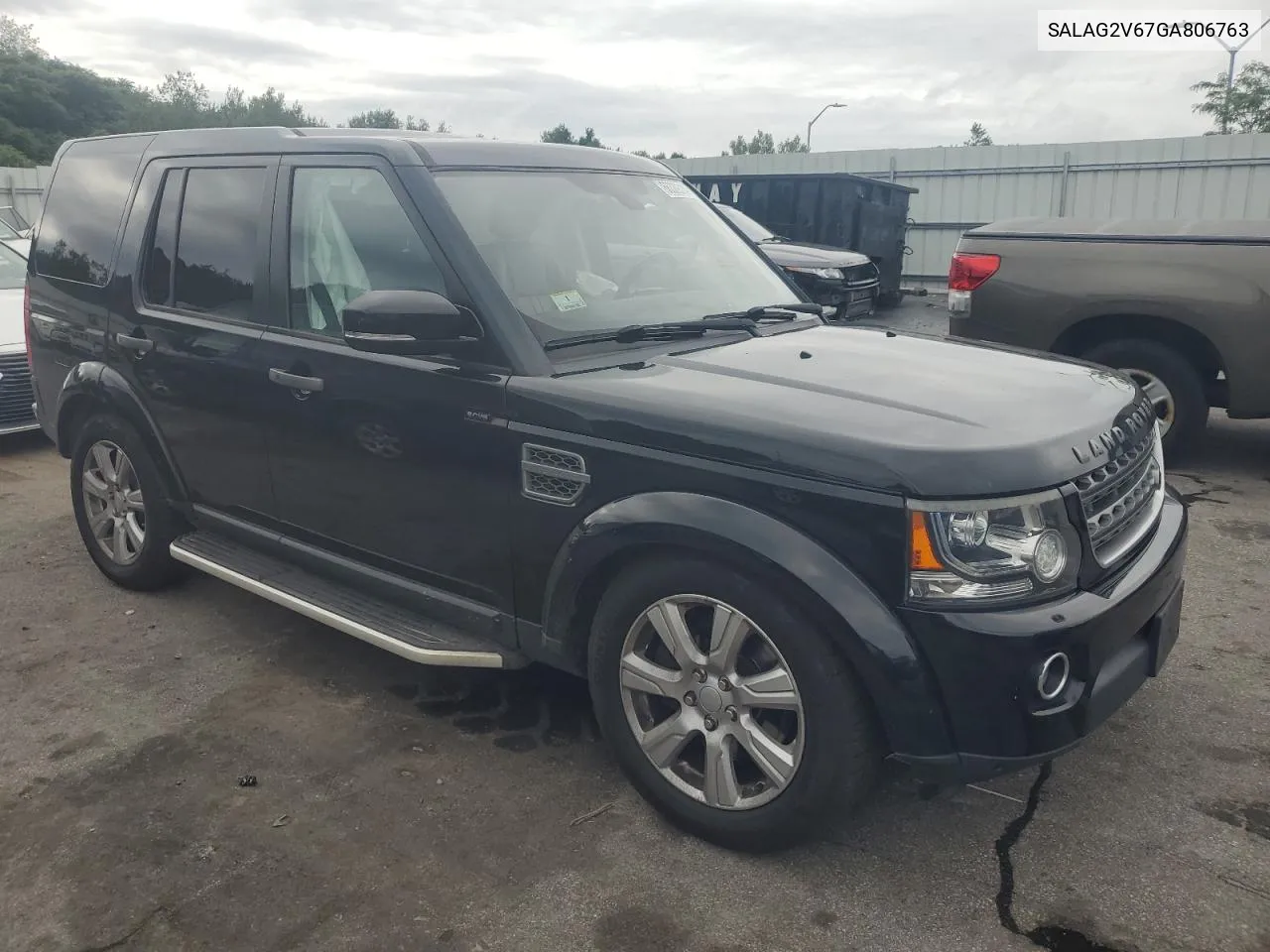 SALAG2V67GA806763 2016 Land Rover Lr4 Hse