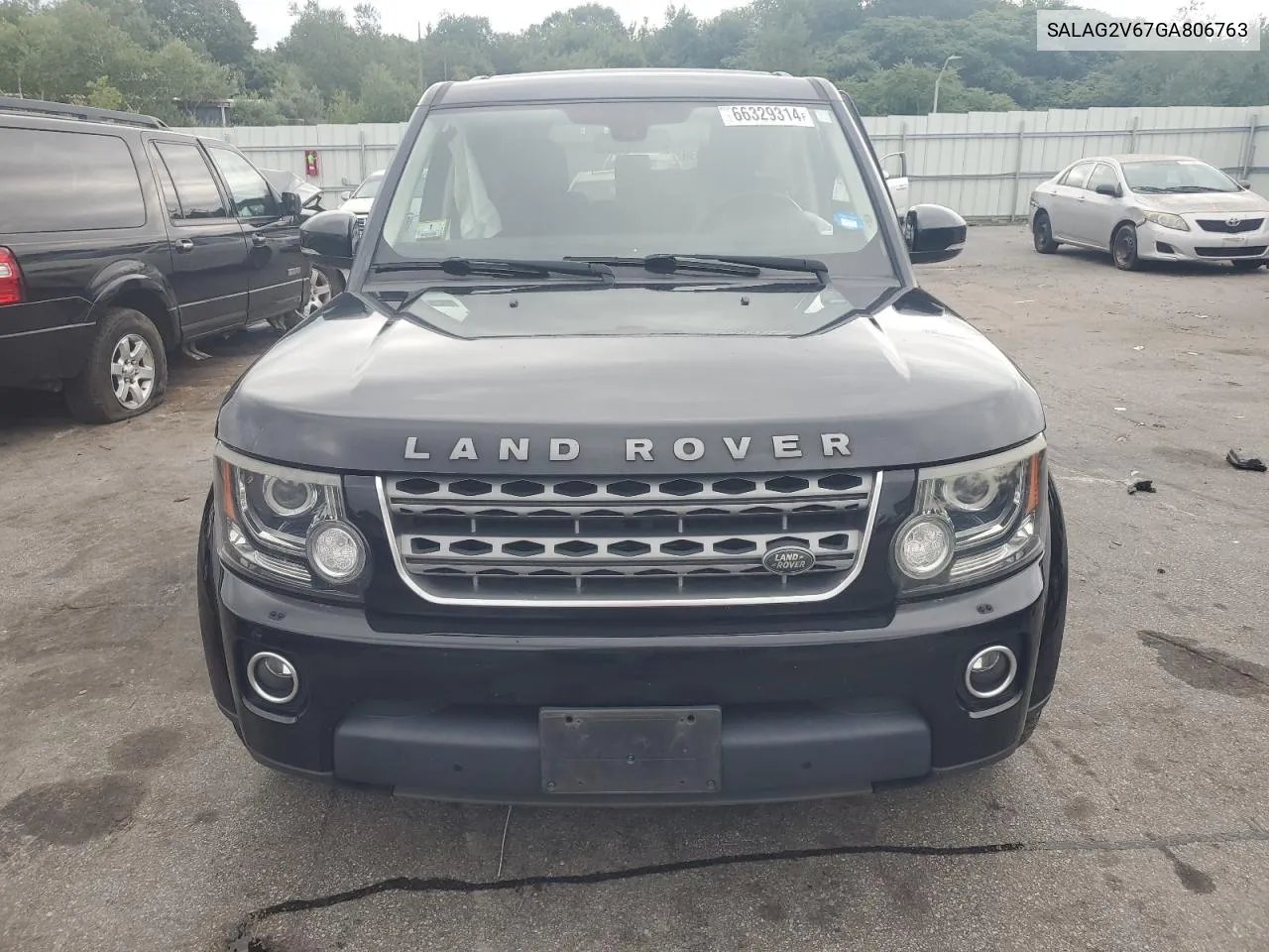 SALAG2V67GA806763 2016 Land Rover Lr4 Hse