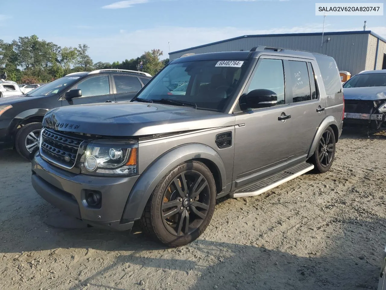 2016 Land Rover Lr4 Hse VIN: SALAG2V62GA820747 Lot: 68482764