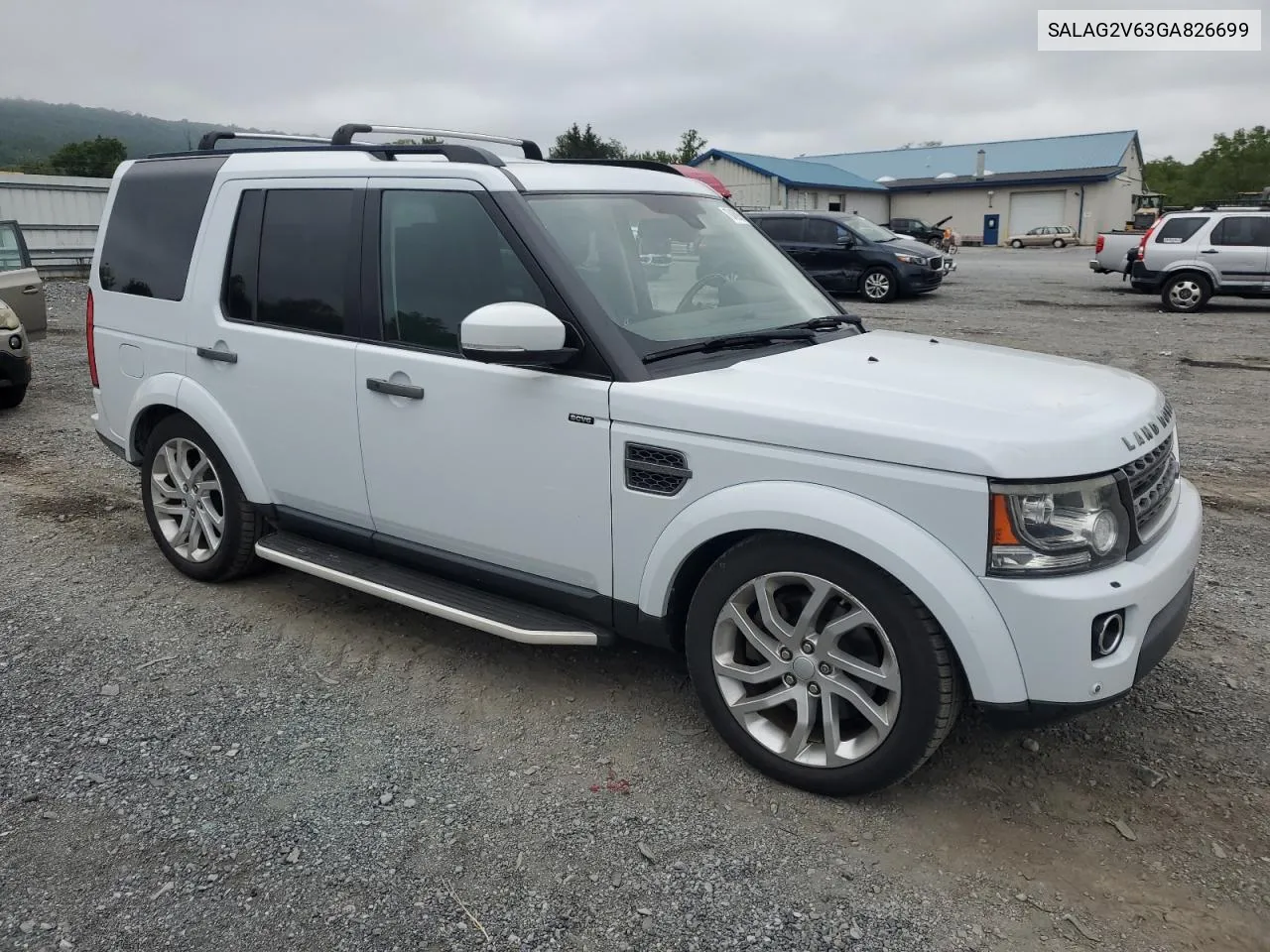 2016 Land Rover Lr4 Hse VIN: SALAG2V63GA826699 Lot: 70459904