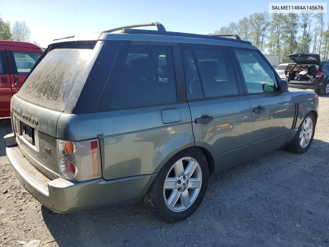 2004 Land Rover Range Rover Hse VIN: SALME11484A145676 Lot: 51680004