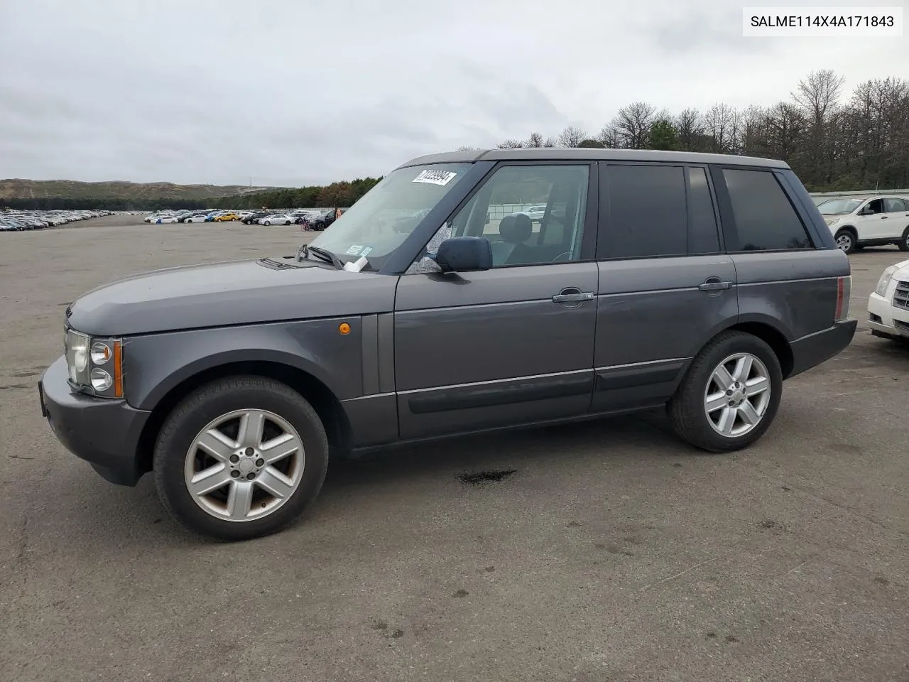 2004 Land Rover Range Rover Hse VIN: SALME114X4A171843 Lot: 71229994