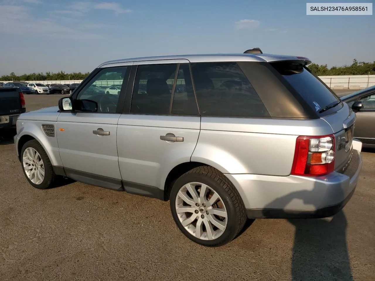 2006 Land Rover Range Rover Sport Supercharged VIN: SALSH23476A958561 Lot: 62951464