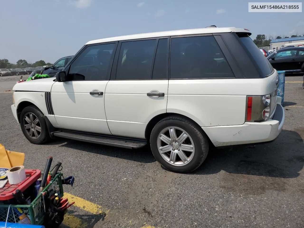 2006 Land Rover Range Rover Hse VIN: SALMF15486A218555 Lot: 67397494