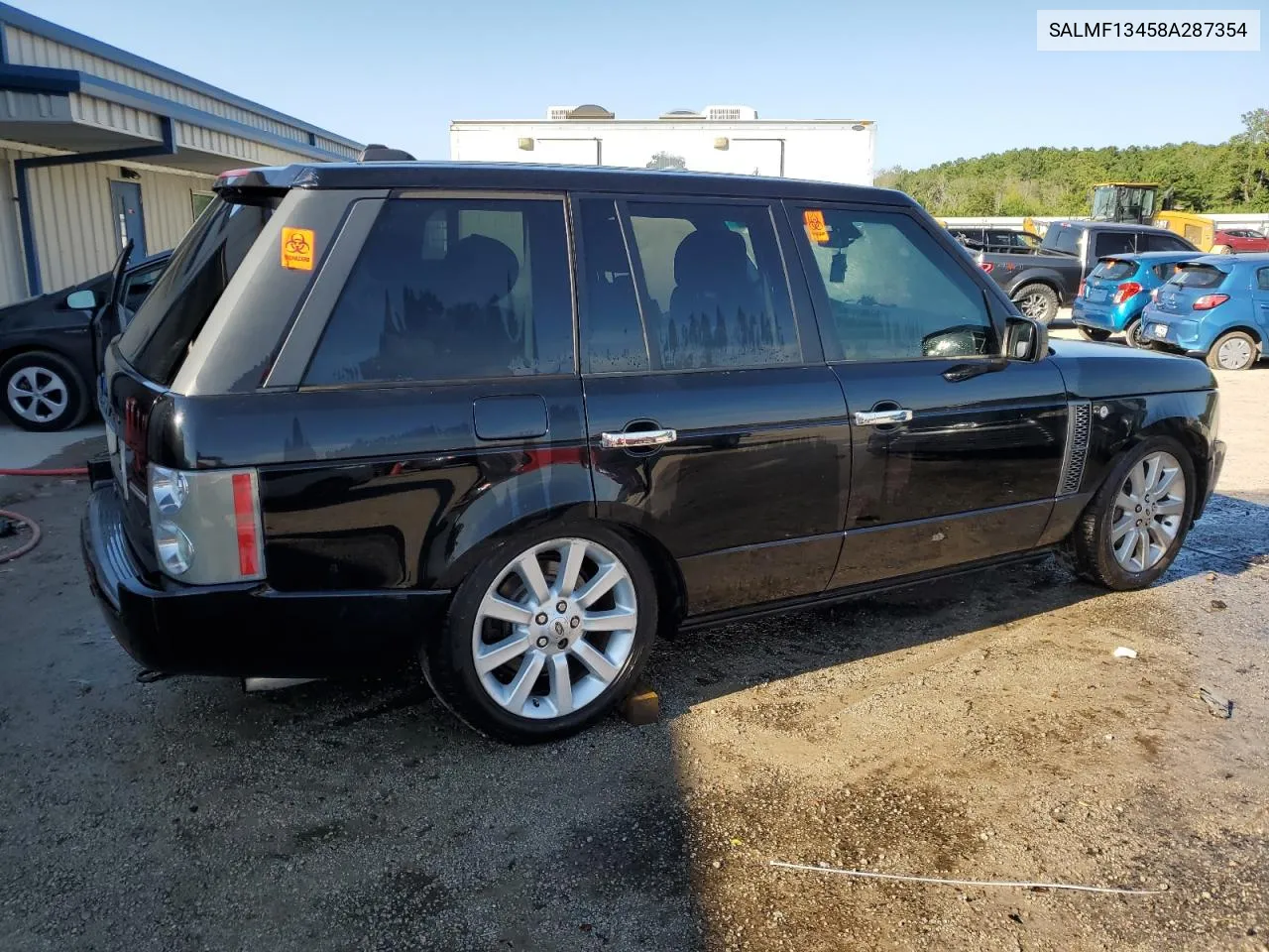 SALMF13458A287354 2008 Land Rover Range Rover Supercharged