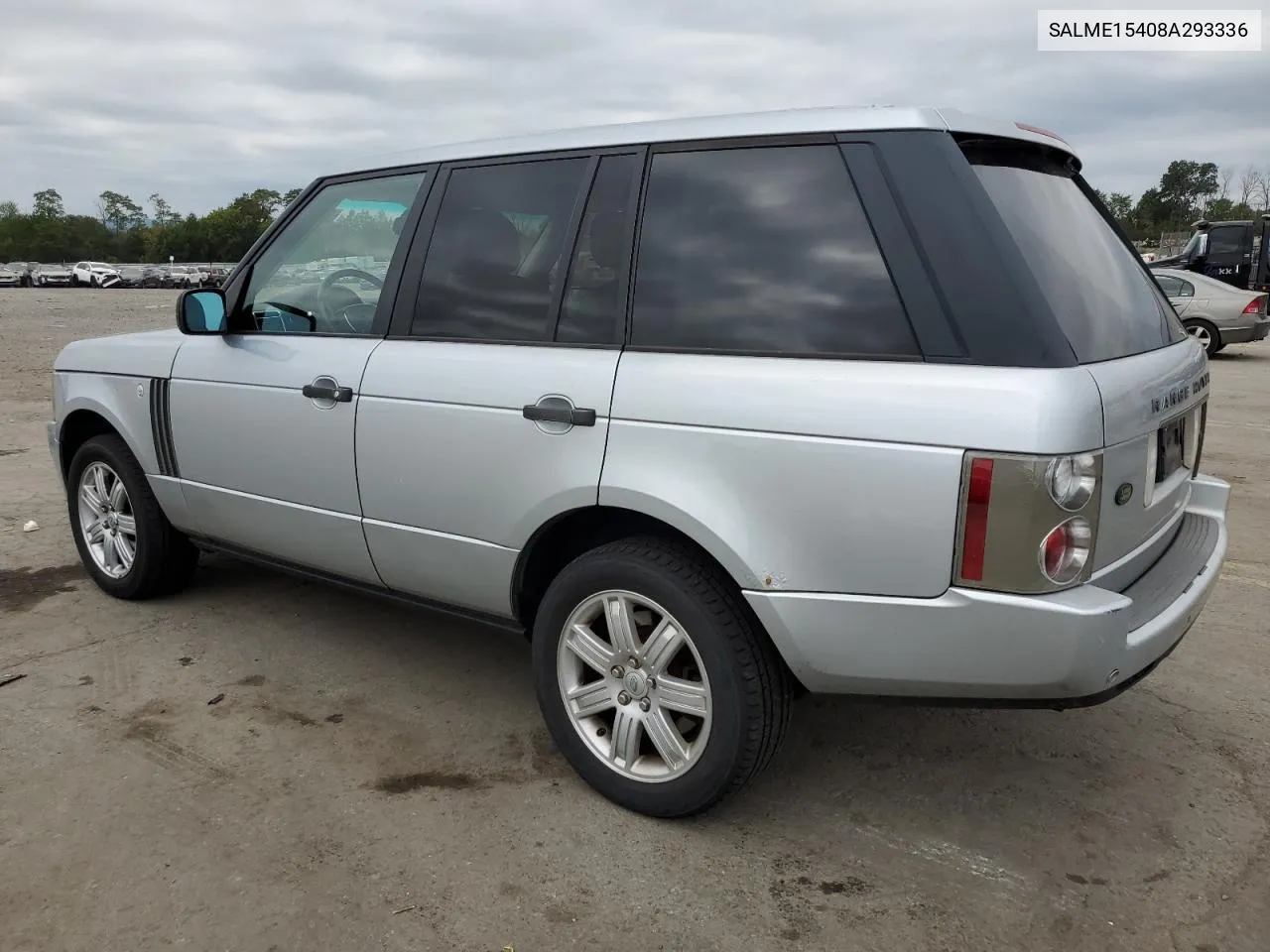 2008 Land Rover Range Rover Hse VIN: SALME15408A293336 Lot: 69643234