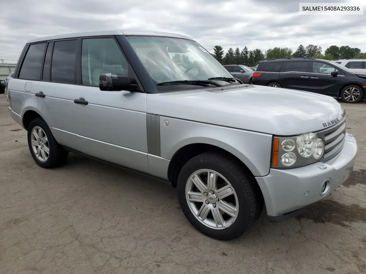 2008 Land Rover Range Rover Hse VIN: SALME15408A293336 Lot: 69643234