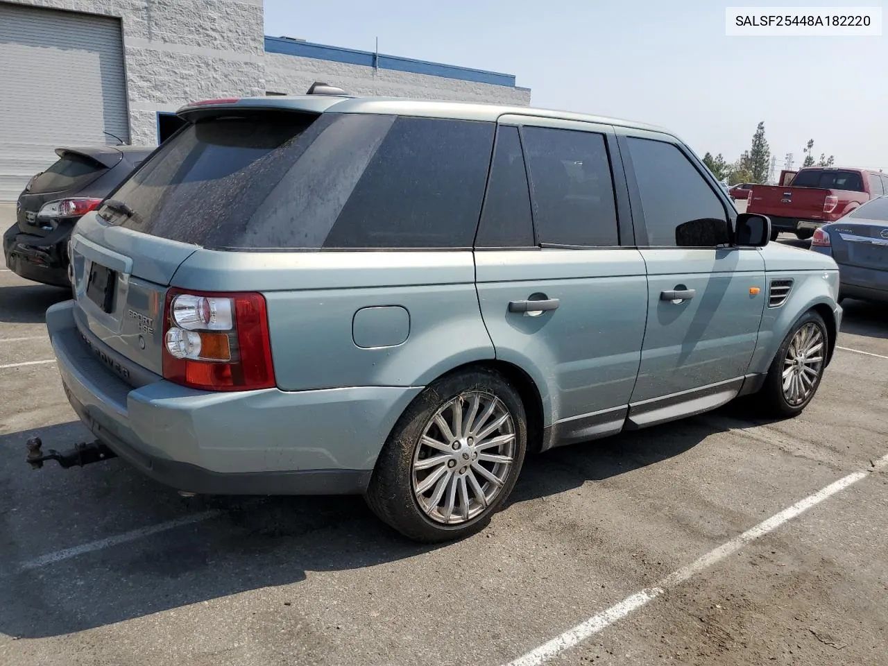 2008 Land Rover Range Rover Sport Hse VIN: SALSF25448A182220 Lot: 71500184