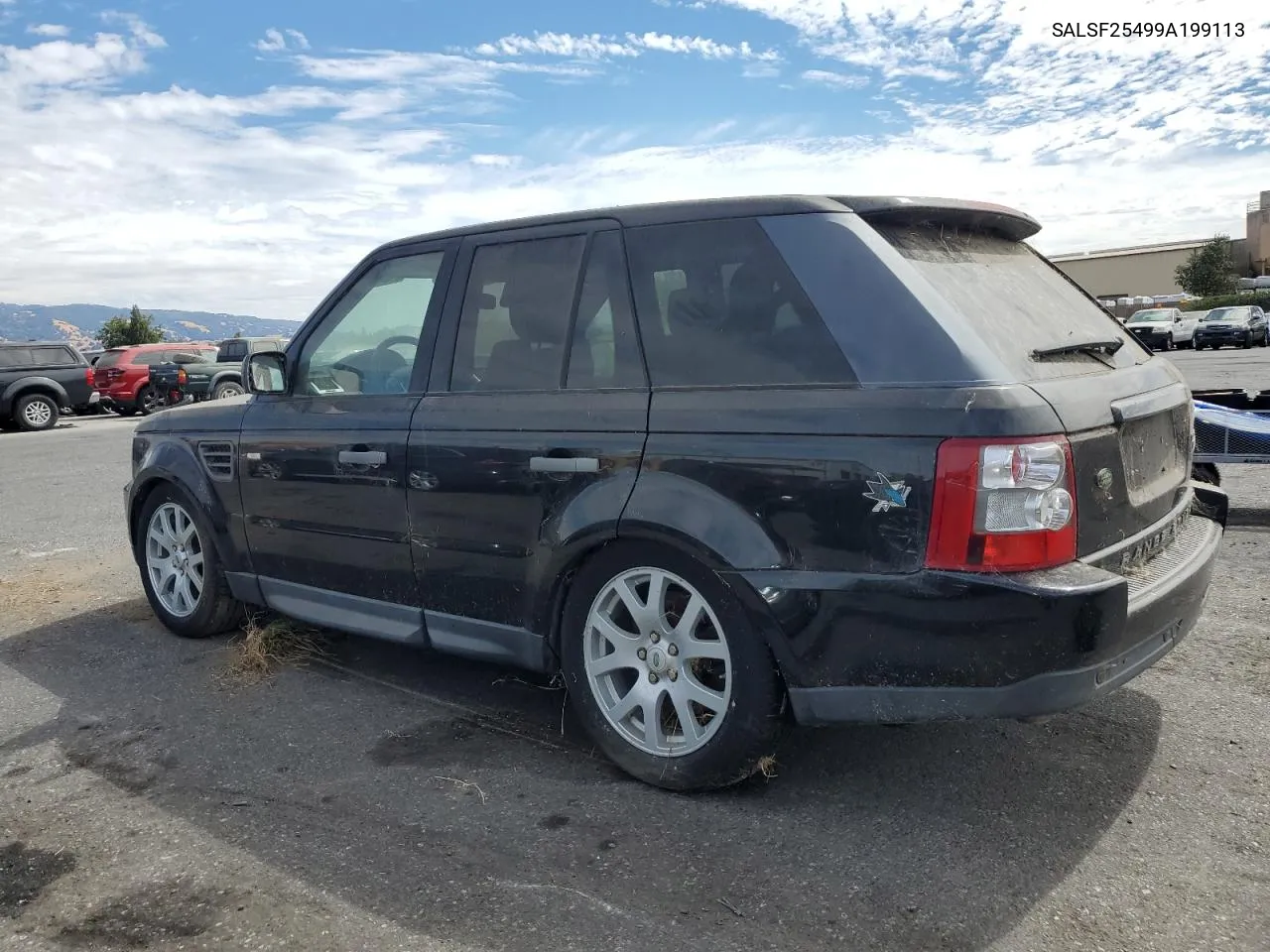 2009 Land Rover Range Rover Sport Hse VIN: SALSF25499A199113 Lot: 69843414