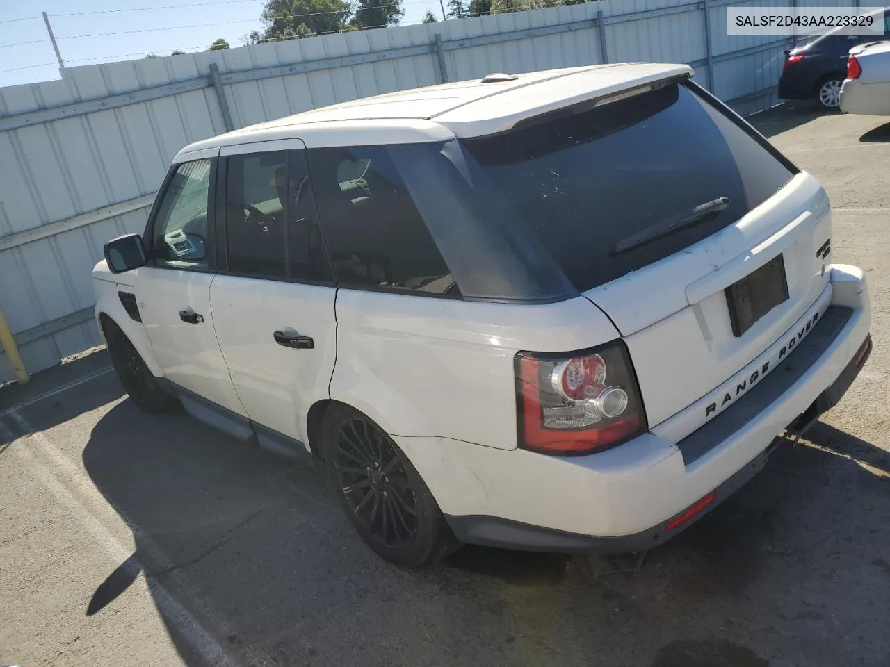 2010 Land Rover Range Rover Sport Hse VIN: SALSF2D43AA223329 Lot: 58691194