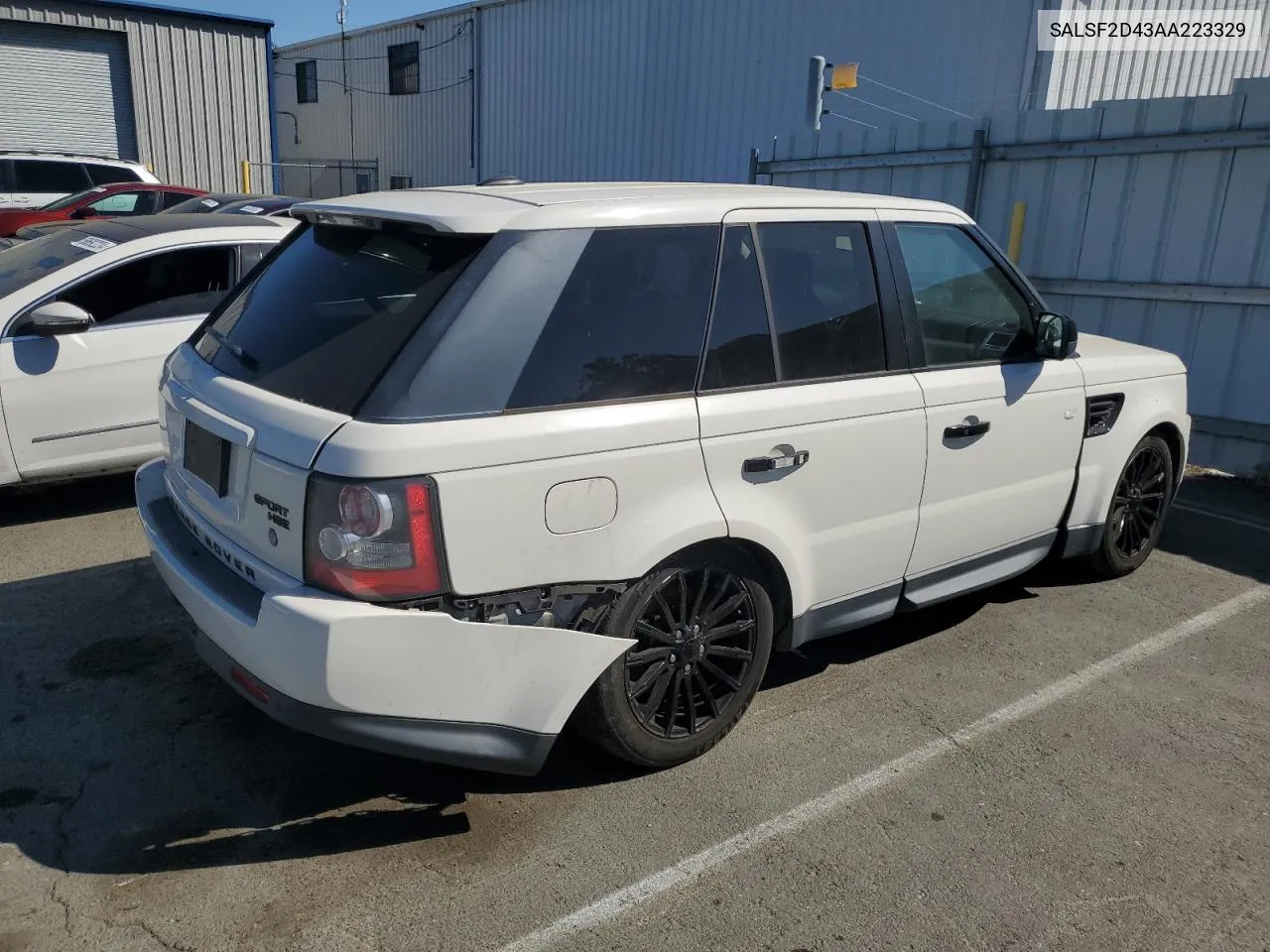 2010 Land Rover Range Rover Sport Hse VIN: SALSF2D43AA223329 Lot: 58691194