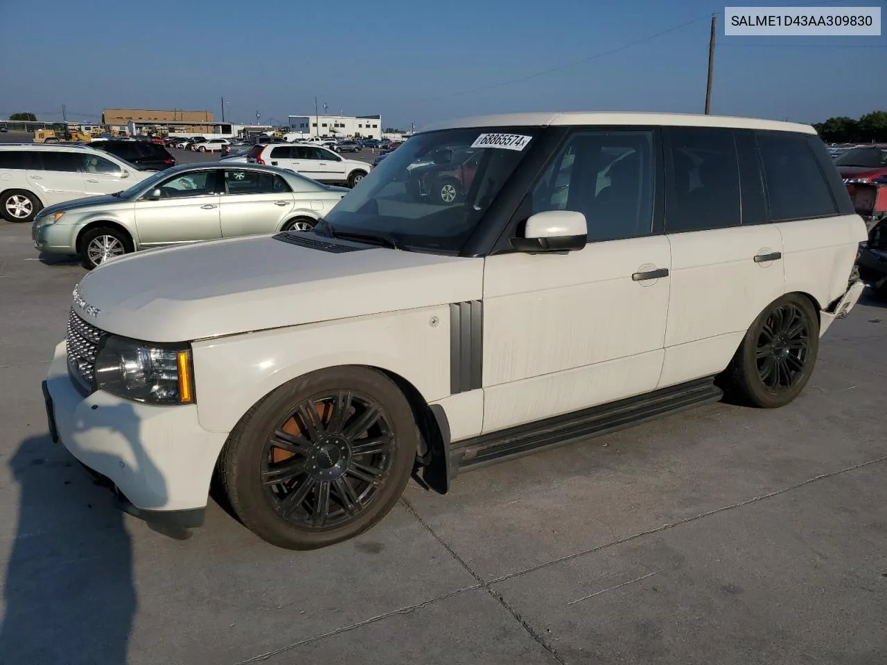 SALME1D43AA309830 2010 Land Rover Range Rover Hse