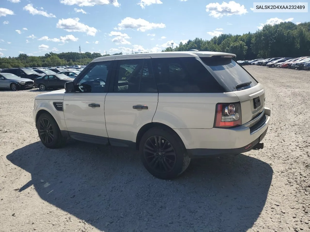 2010 Land Rover Range Rover Sport Lux VIN: SALSK2D4XAA232489 Lot: 70517944