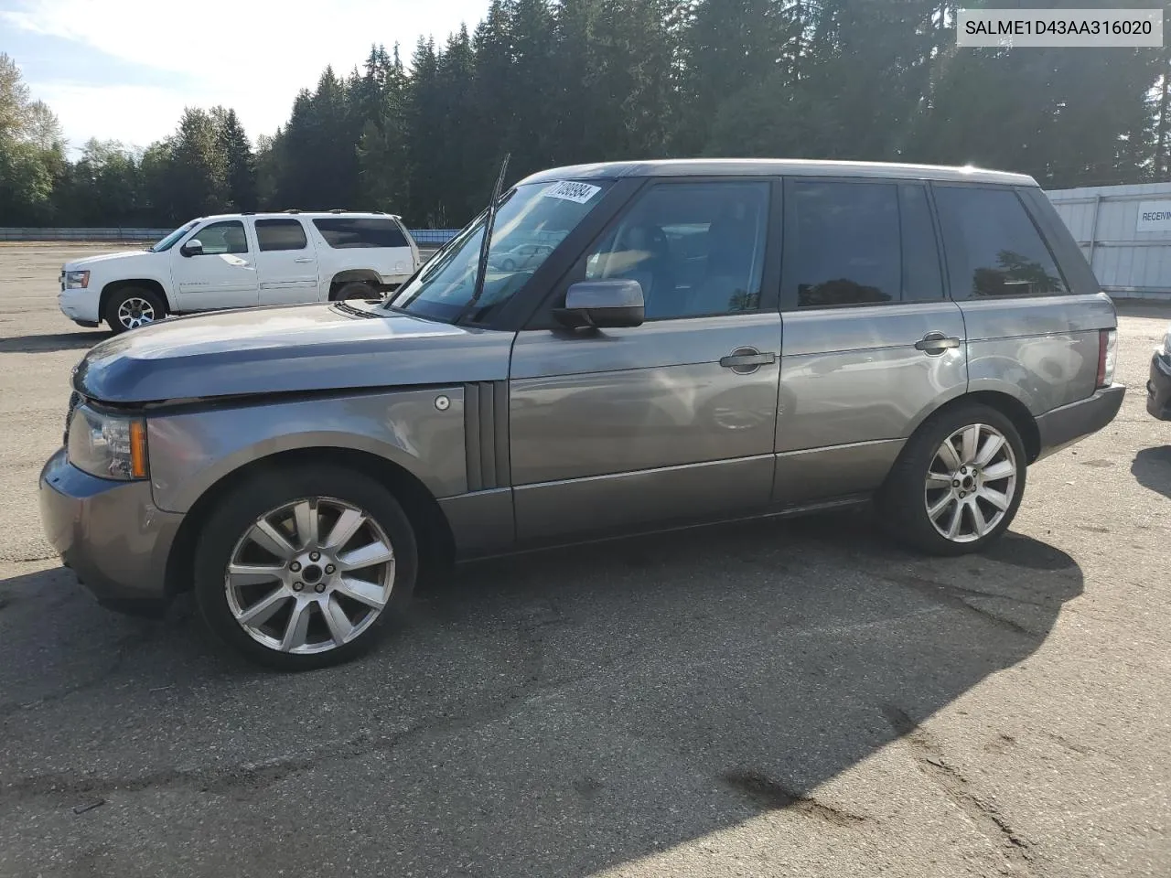 SALME1D43AA316020 2010 Land Rover Range Rover Hse