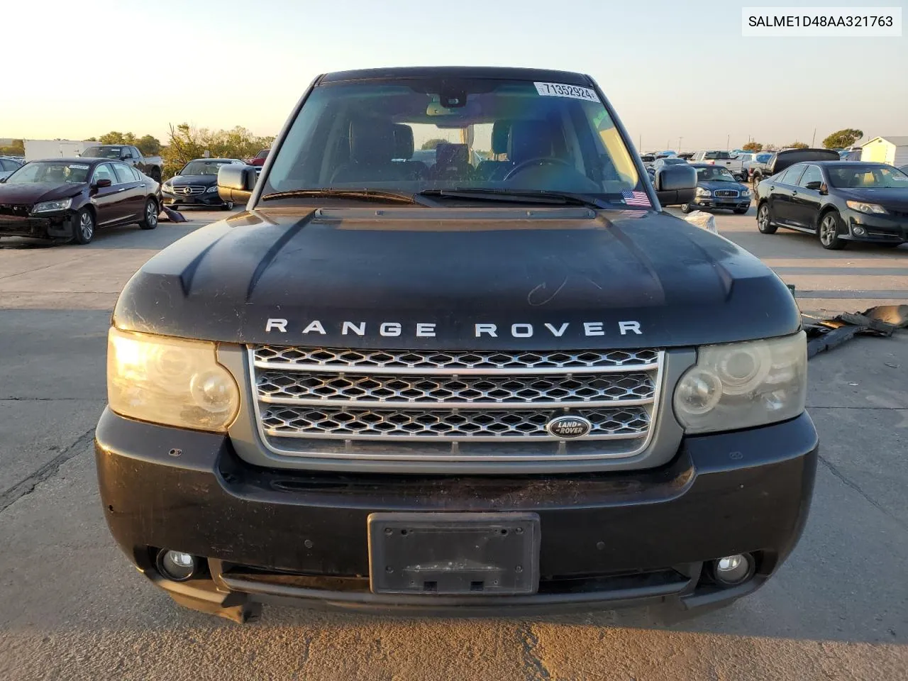 SALME1D48AA321763 2010 Land Rover Range Rover Hse