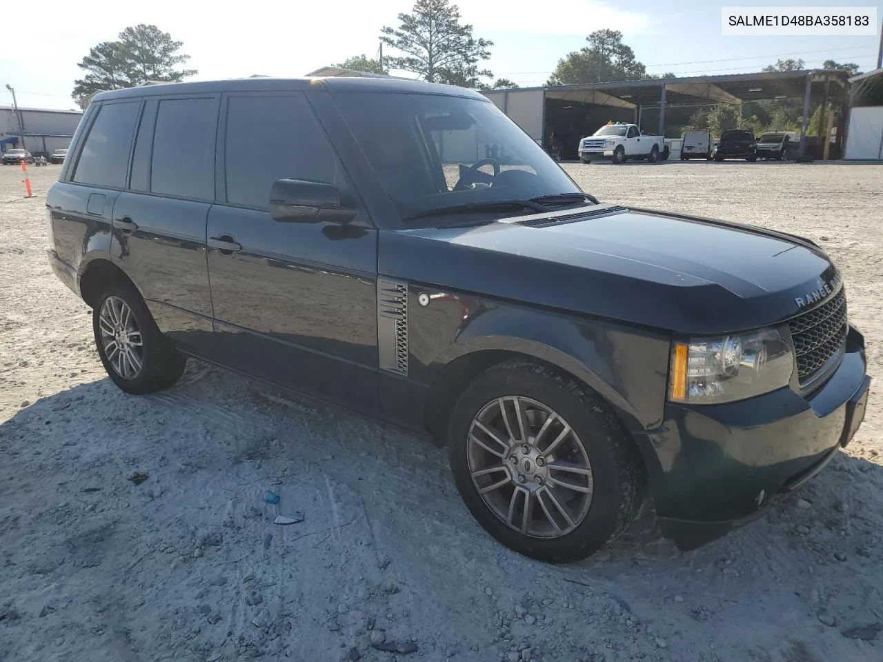 2011 Land Rover Range Rover Hse VIN: SALME1D48BA358183 Lot: 65353494