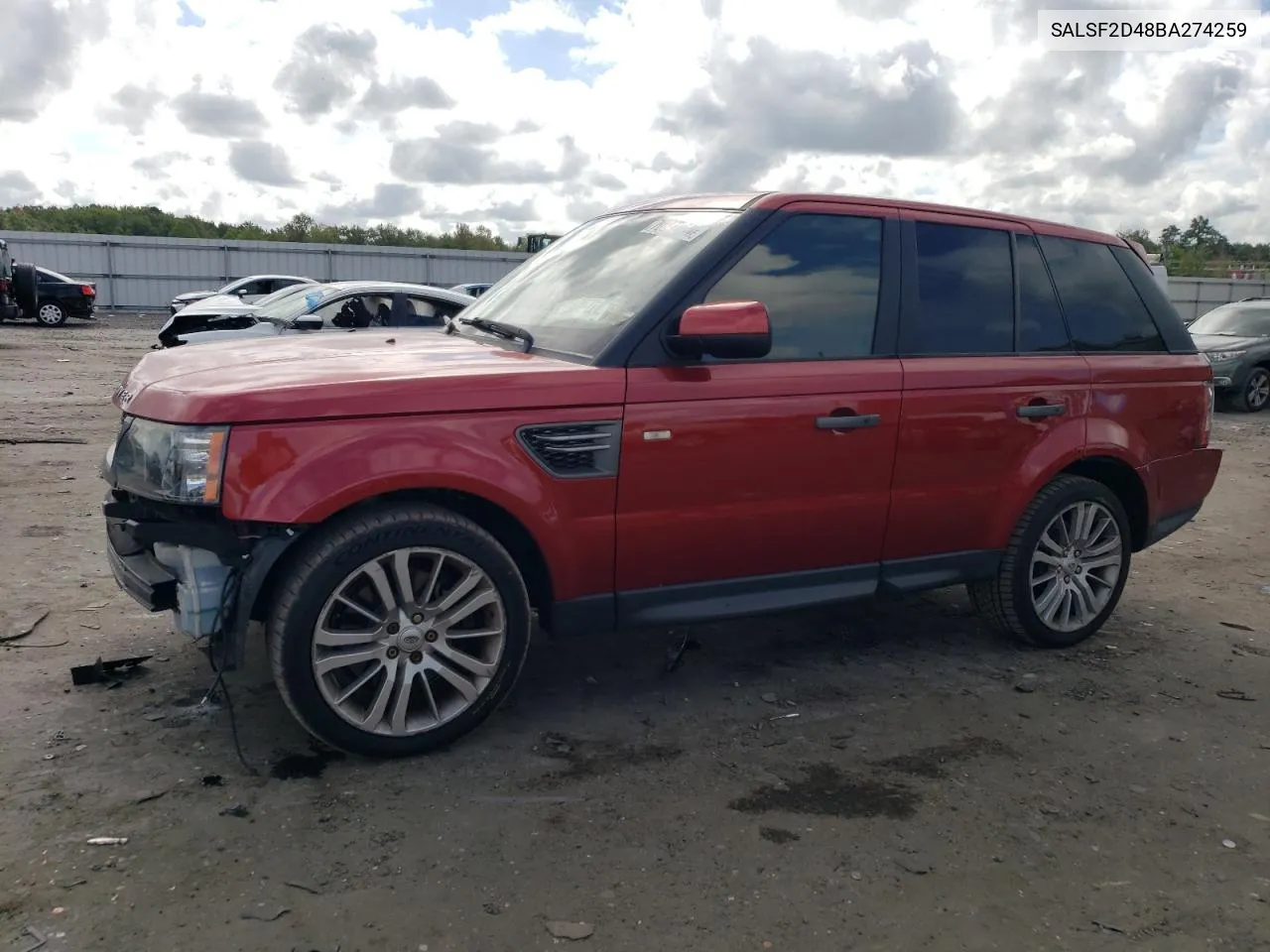 SALSF2D48BA274259 2011 Land Rover Range Rover Sport Hse