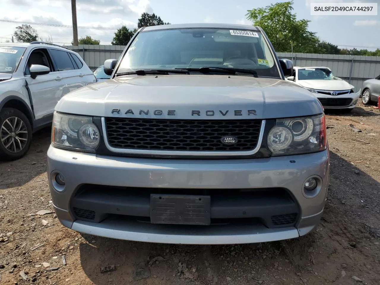 2012 Land Rover Range Rover Sport Hse VIN: SALSF2D49CA744297 Lot: 65355614