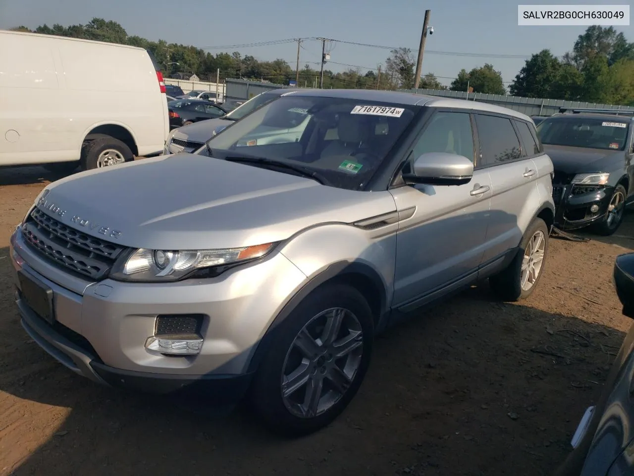 2012 Land Rover Range Rover Evoque Pure Premium VIN: SALVR2BG0CH630049 Lot: 71617974