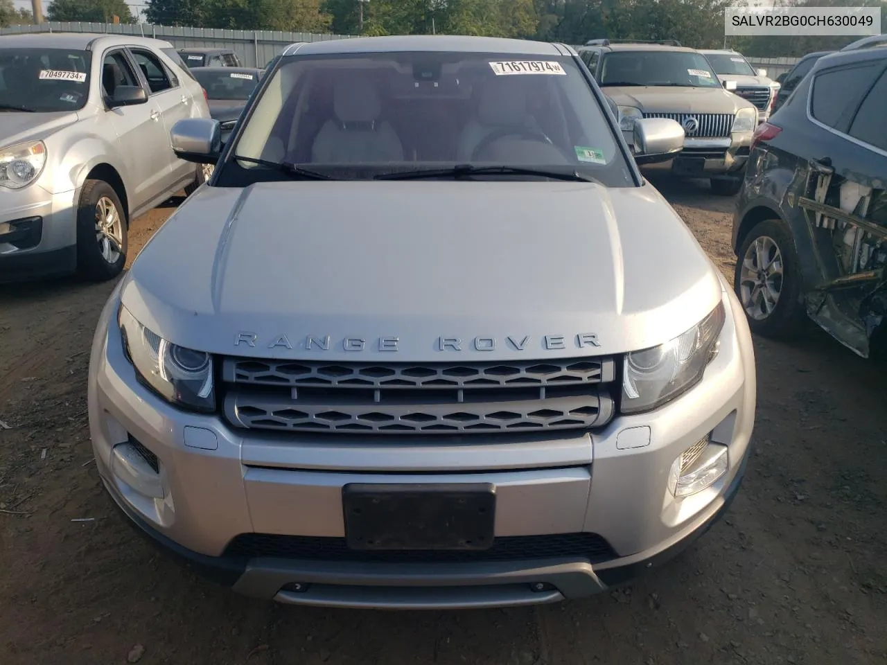 SALVR2BG0CH630049 2012 Land Rover Range Rover Evoque Pure Premium