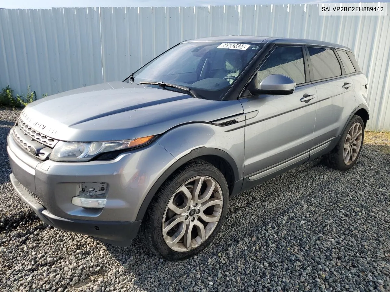 SALVP2BG2EH889442 2014 Land Rover Range Rover Evoque Pure Plus