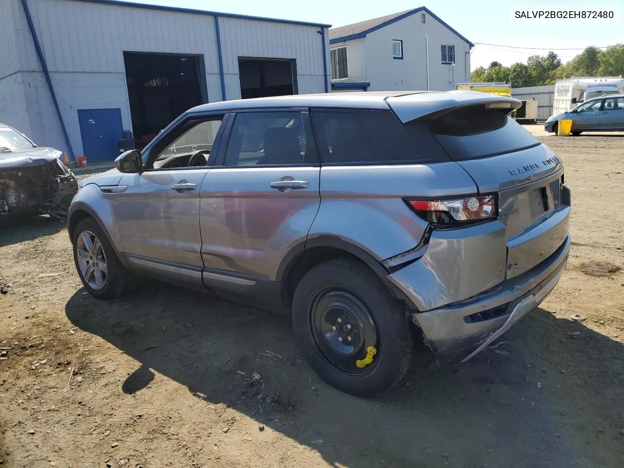 2014 Land Rover Range Rover Evoque Pure Plus VIN: SALVP2BG2EH872480 Lot: 71062534