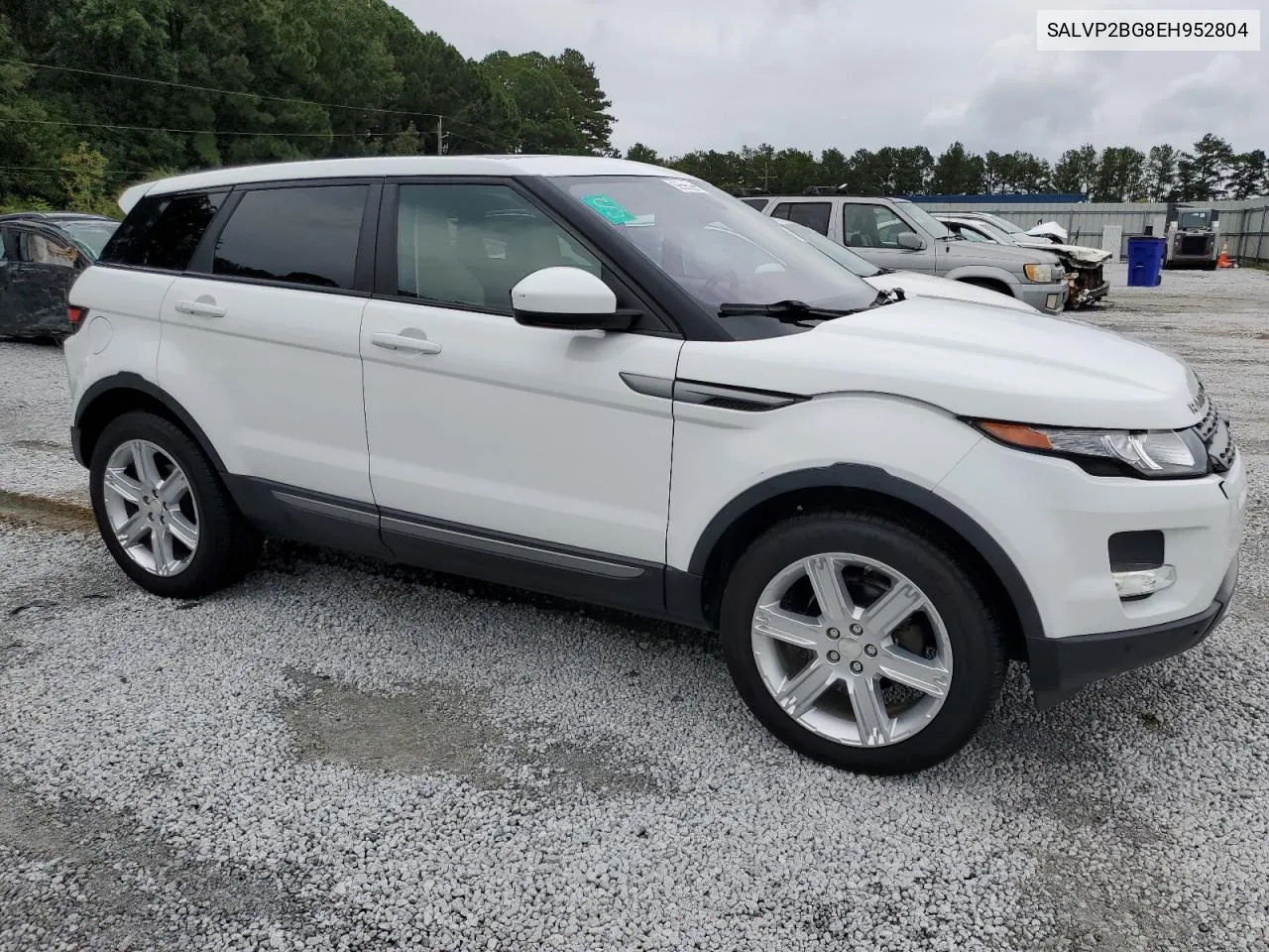 SALVP2BG8EH952804 2014 Land Rover Range Rover Evoque Pure Plus