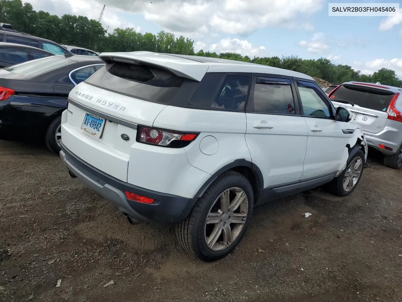 SALVR2BG3FH045406 2015 Land Rover Range Rover Evoque Pure Premium