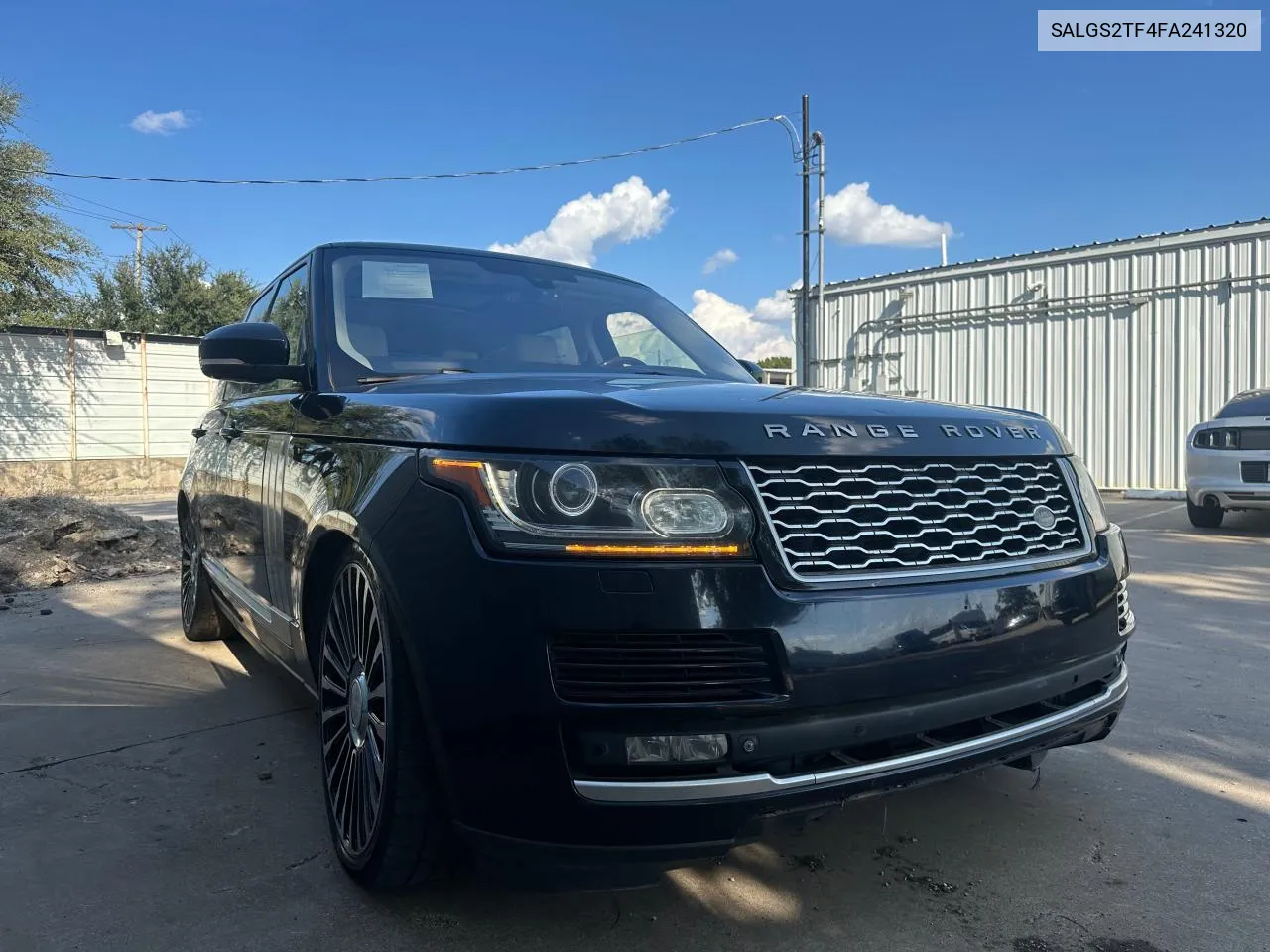 2015 Land Rover Range Rover Supercharged VIN: SALGS2TF4FA241320 Lot: 72478564