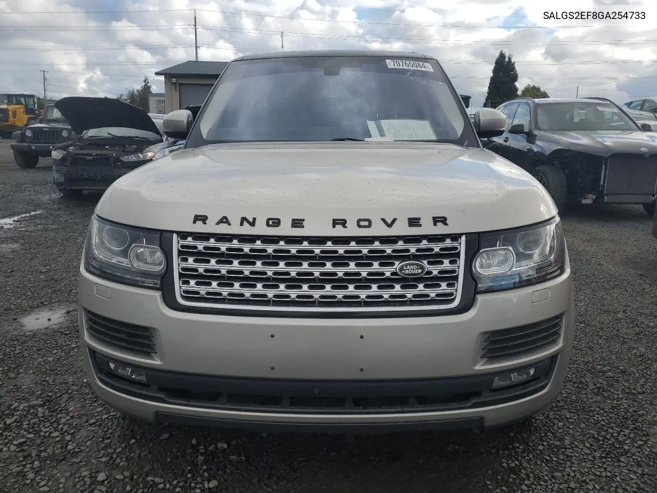 2016 Land Rover Range Rover Supercharged VIN: SALGS2EF8GA254733 Lot: 70765084