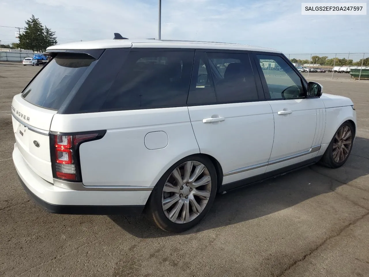 SALGS2EF2GA247597 2016 Land Rover Range Rover Supercharged