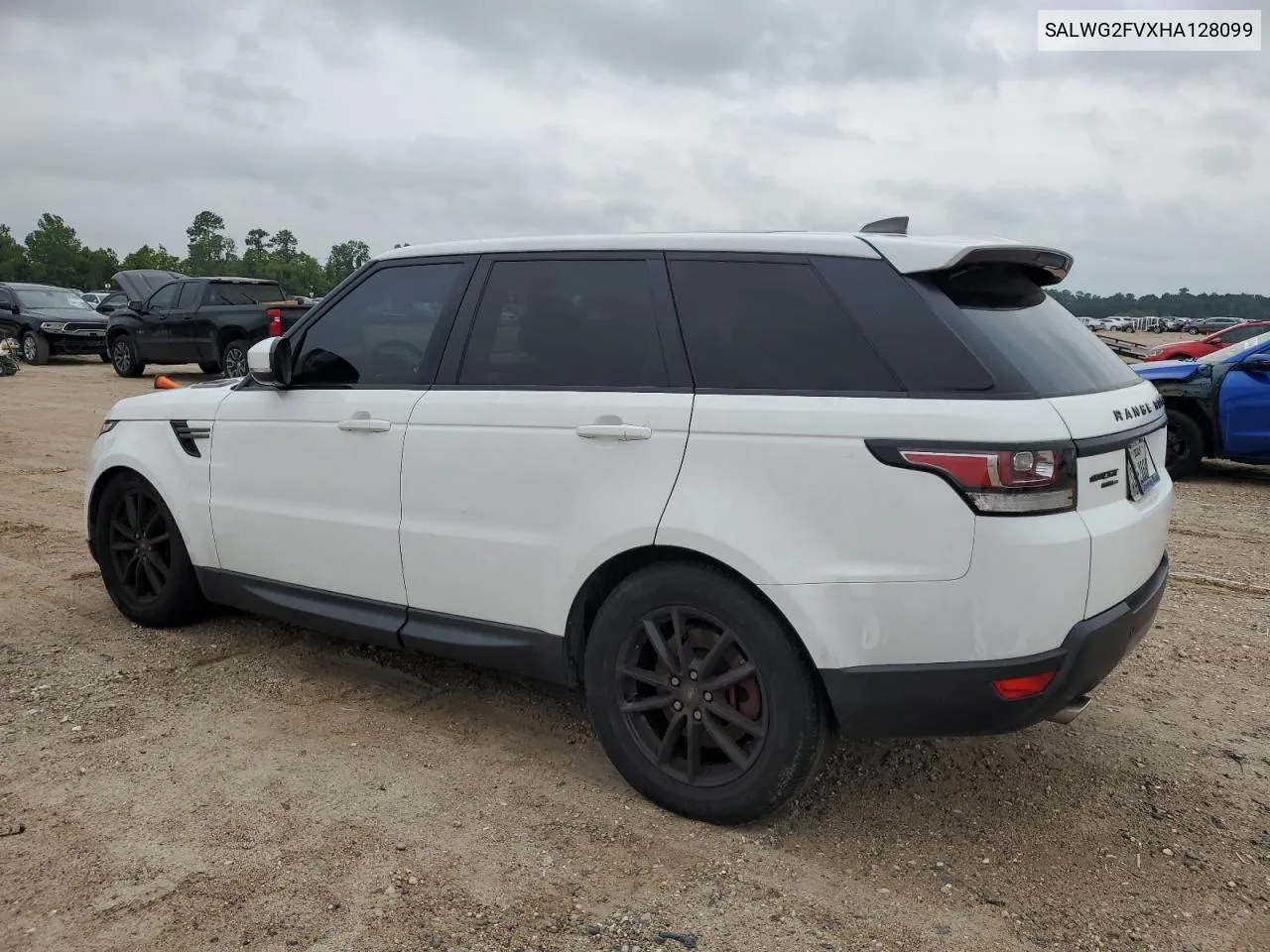 2017 Land Rover Range Rover Sport Se VIN: SALWG2FVXHA128099 Lot: 59682664