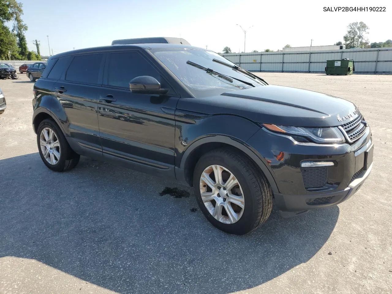 2017 Land Rover Range Rover Evoque Se VIN: SALVP2BG4HH190222 Lot: 69107454