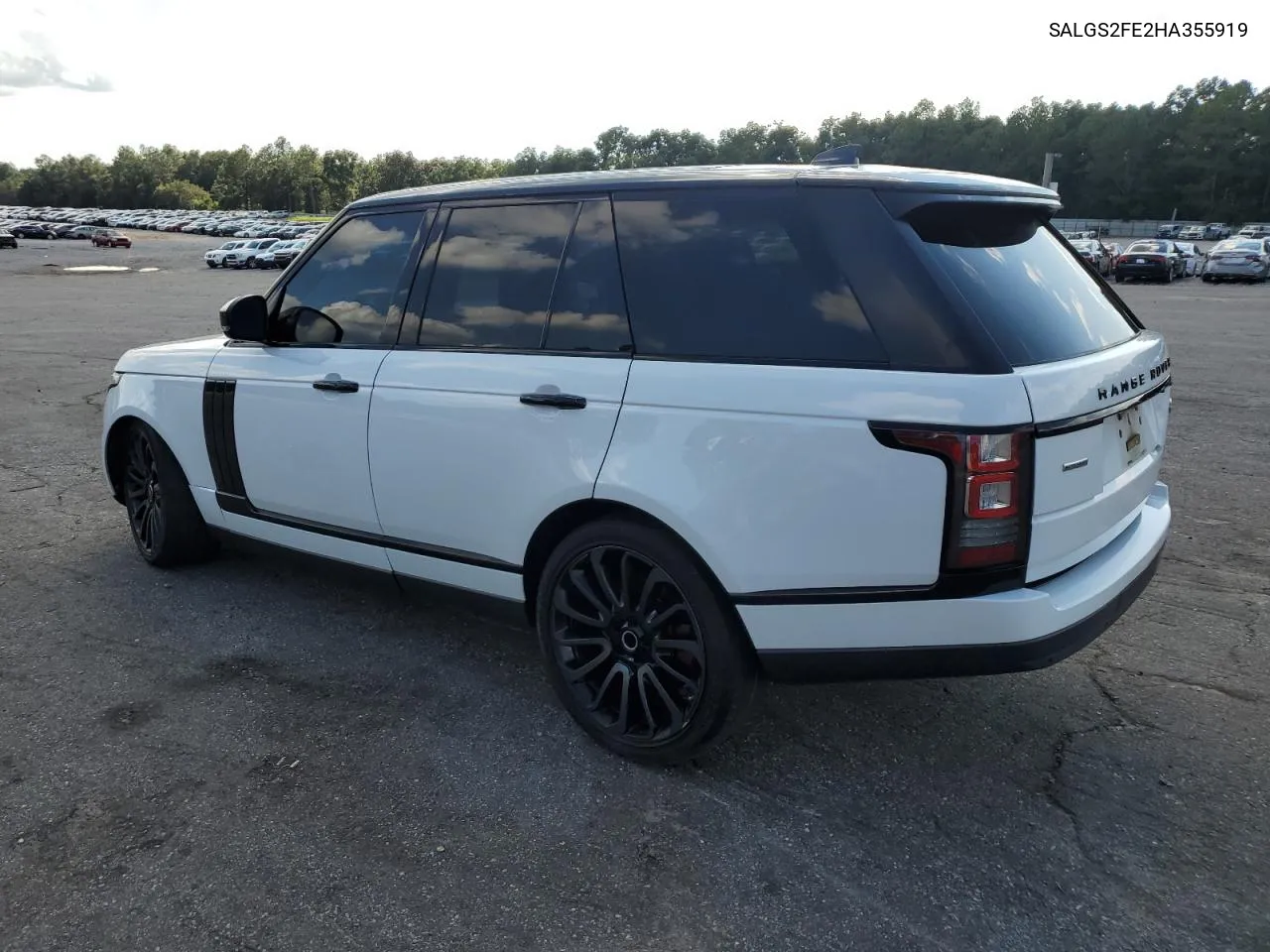 2017 Land Rover Range Rover Supercharged VIN: SALGS2FE2HA355919 Lot: 72211814