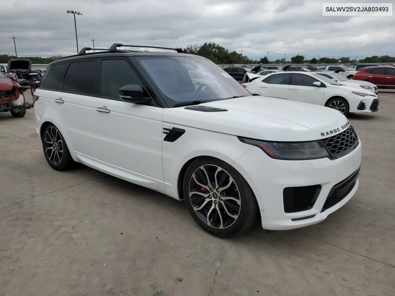 SALWV2SV2JA803493 2018 Land Rover Range Rover Sport Hse Dynamic