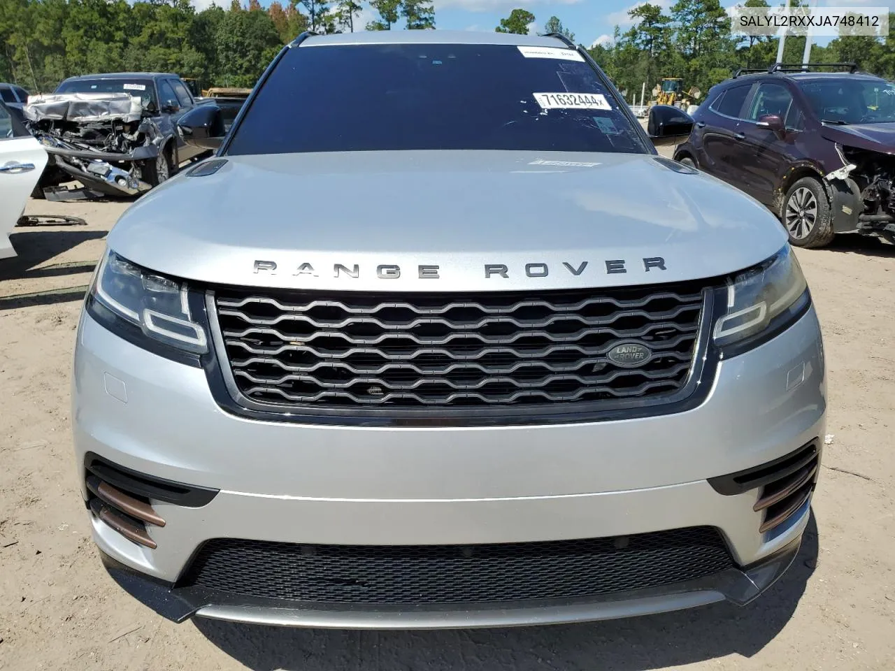 SALYL2RXXJA748412 2018 Land Rover Range Rover Velar R-Dynamic Se