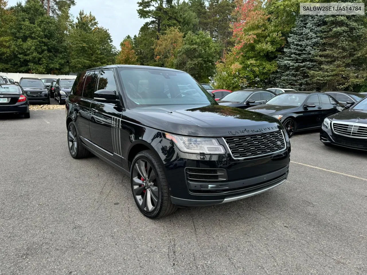 2018 Land Rover Range Rover Sv Autobiography Dynamic VIN: SALGW2SE1JA514784 Lot: 72478274