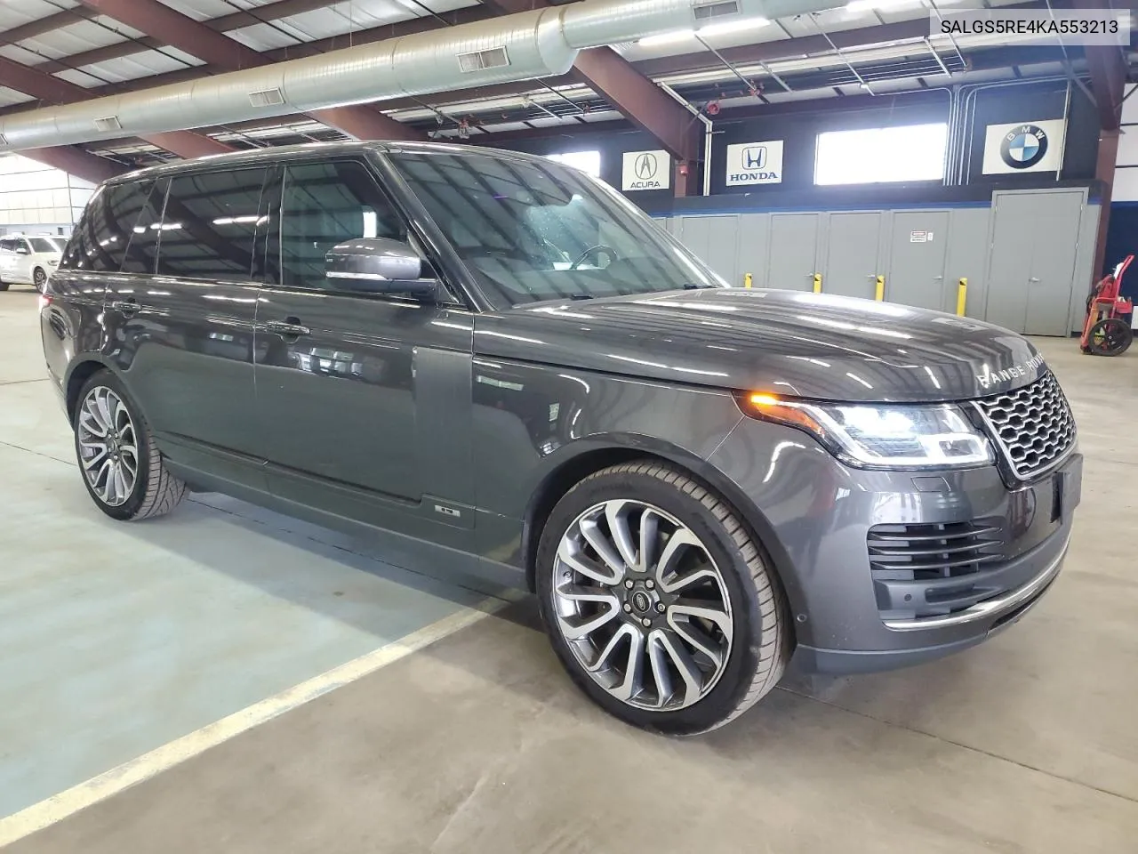 2019 Land Rover Range Rover Supercharged VIN: SALGS5RE4KA553213 Lot: 71518234