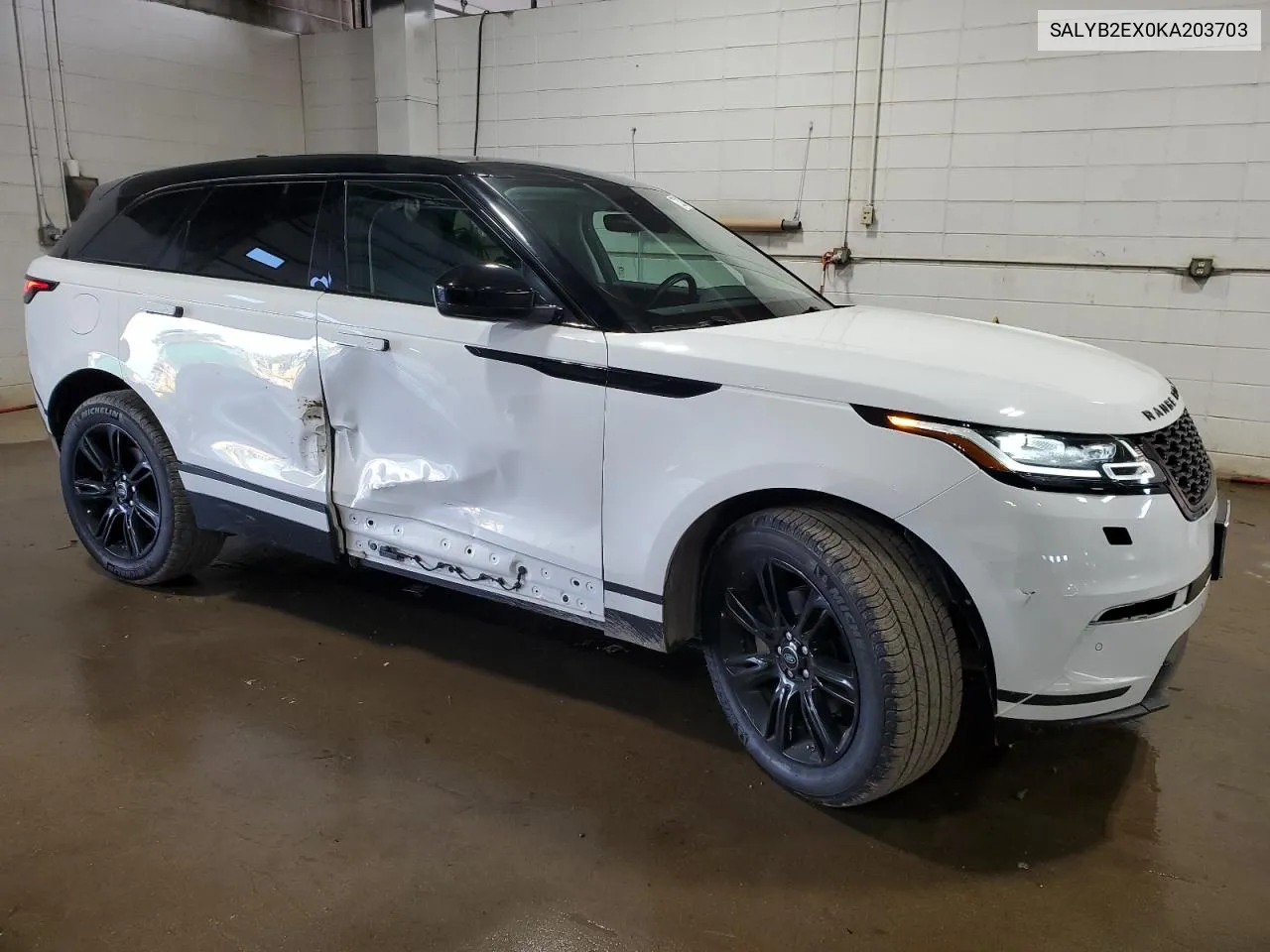 SALYB2EX0KA203703 2019 Land Rover Range Rover Velar S