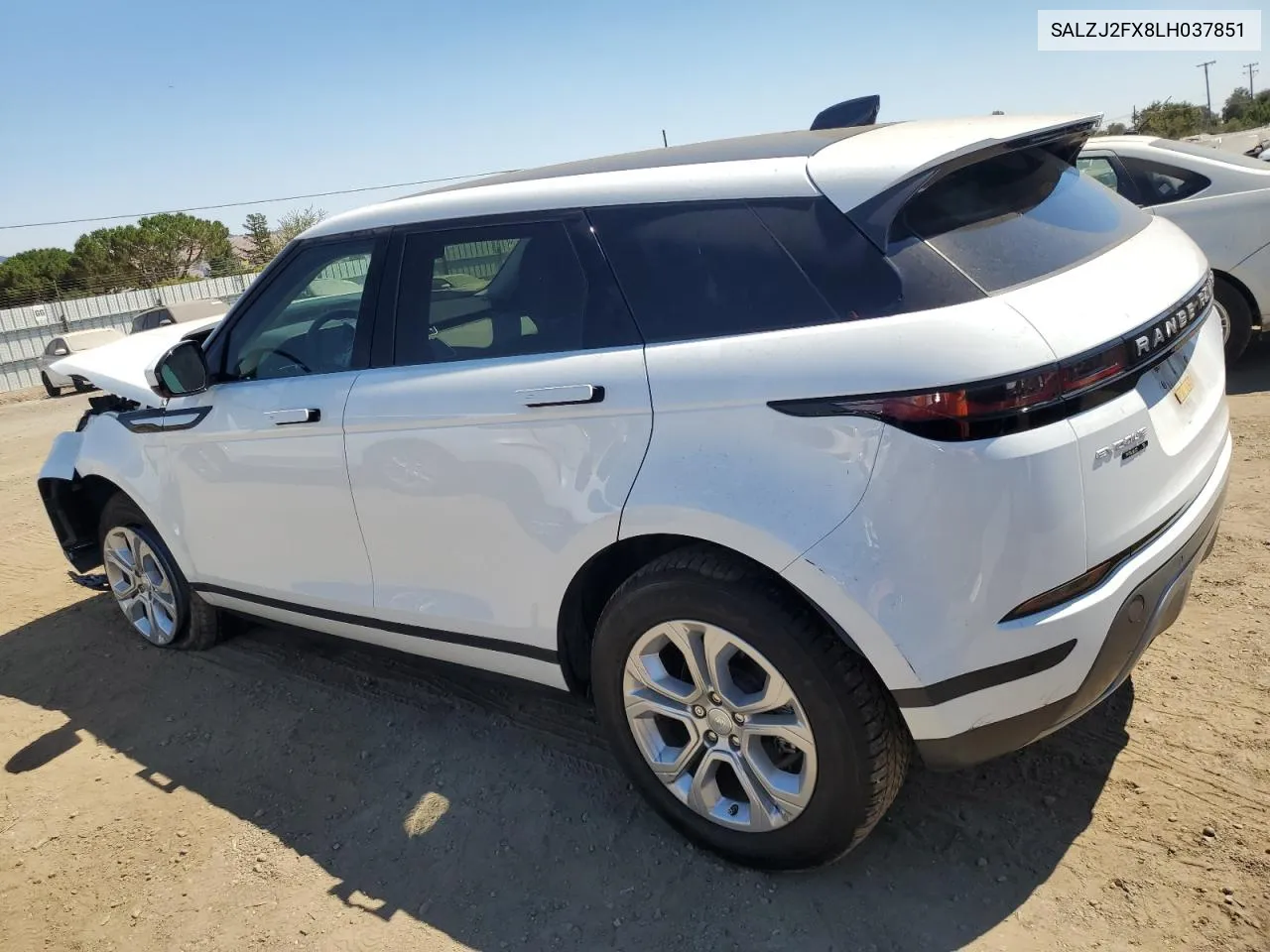 2020 Land Rover Range Rover Evoque S VIN: SALZJ2FX8LH037851 Lot: 70528724