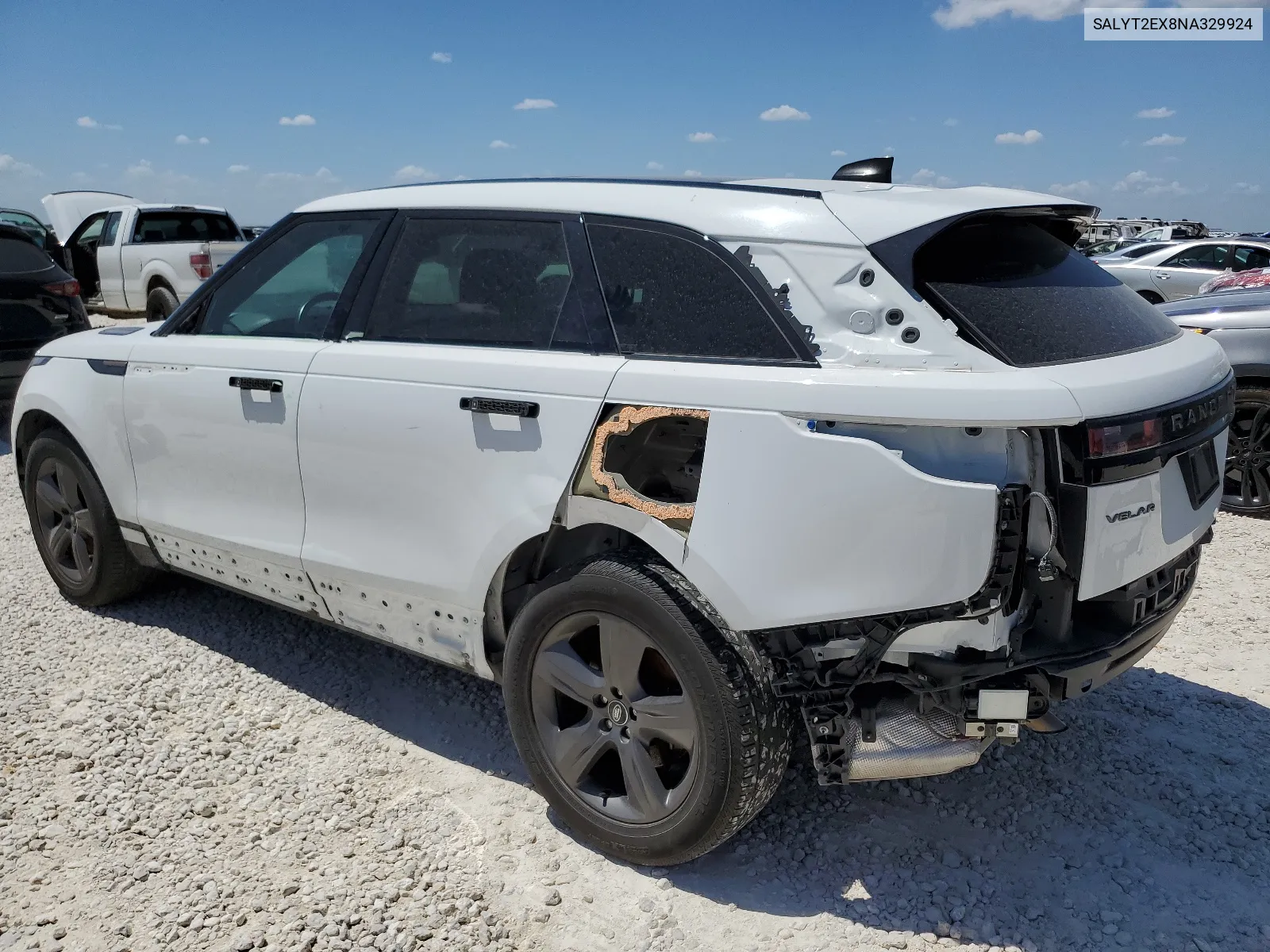 2022 Land Rover Range Rover Velar R-Dynamic S VIN: SALYT2EX8NA329924 Lot: 64119814