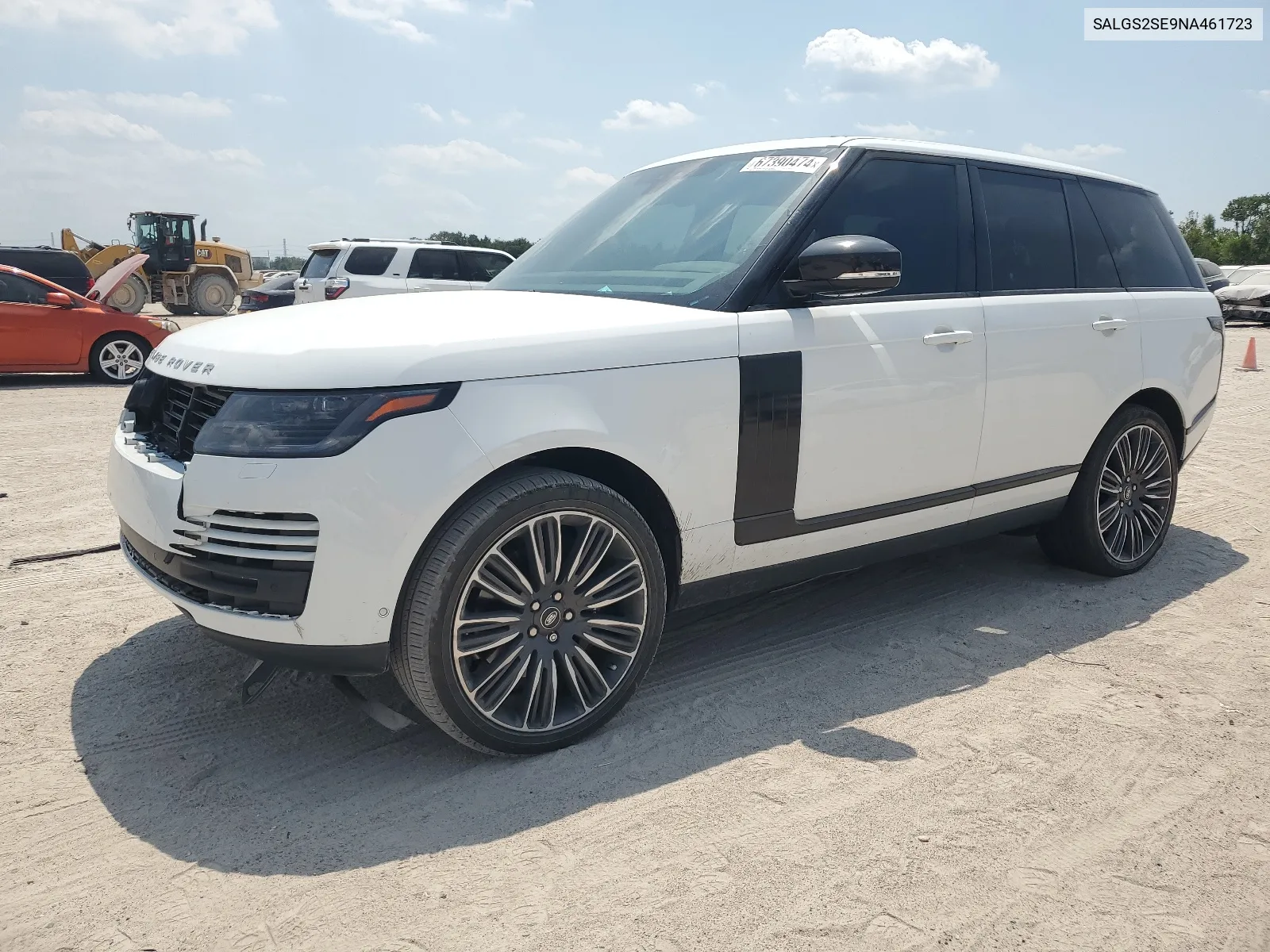 2022 Land Rover Range Rover Westminster Edition VIN: SALGS2SE9NA461723 Lot: 67390474