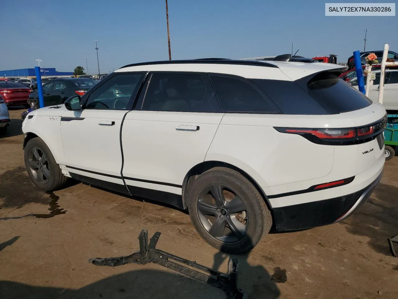 2022 Land Rover Range Rover Velar R-Dynamic S VIN: SALYT2EX7NA330286 Lot: 69926304