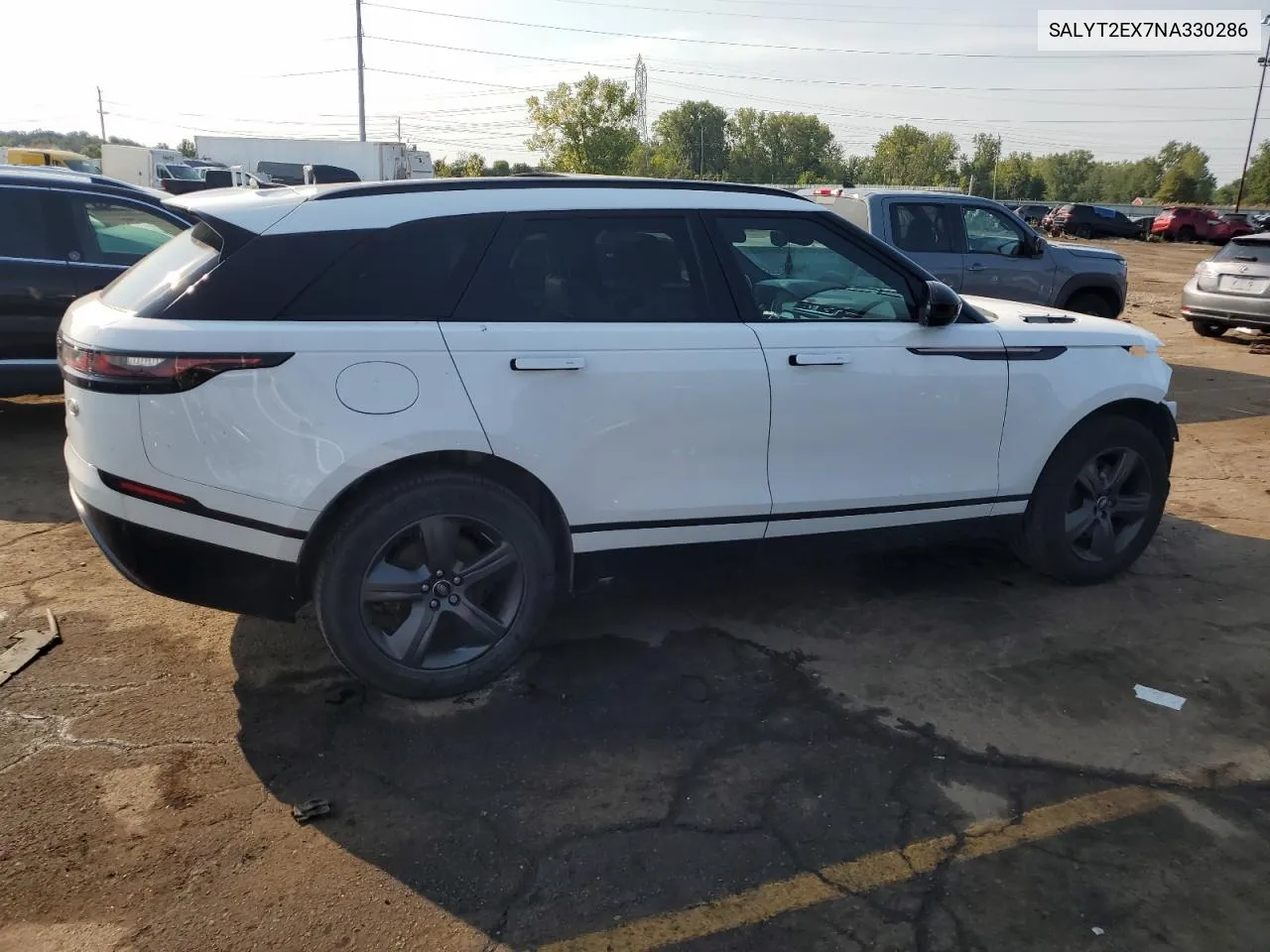 2022 Land Rover Range Rover Velar R-Dynamic S VIN: SALYT2EX7NA330286 Lot: 69926304