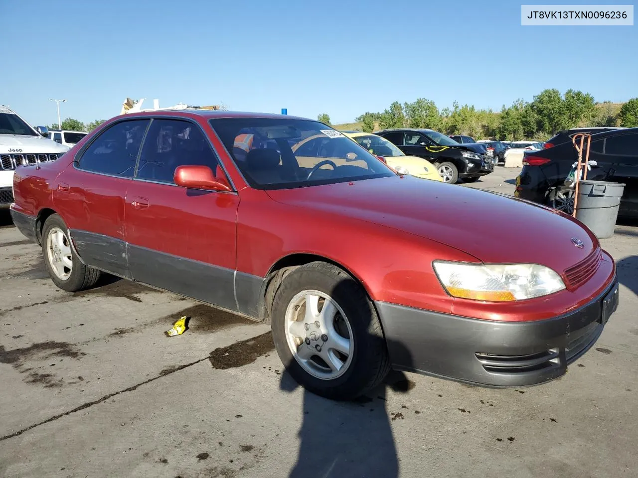 1992 Lexus Es 300 VIN: JT8VK13TXN0096236 Lot: 69247194